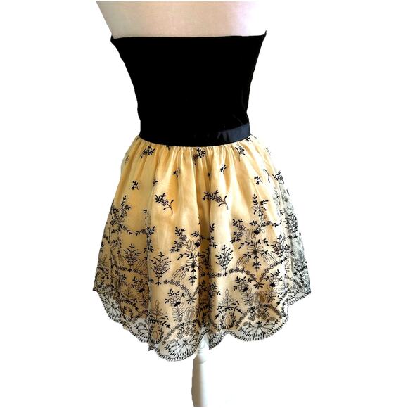 Vtg Y2K Betsey Johnson Cupcake Dress Tulle Fairy Corset Coquette Retro Prom 2 - Picture 3 of 16